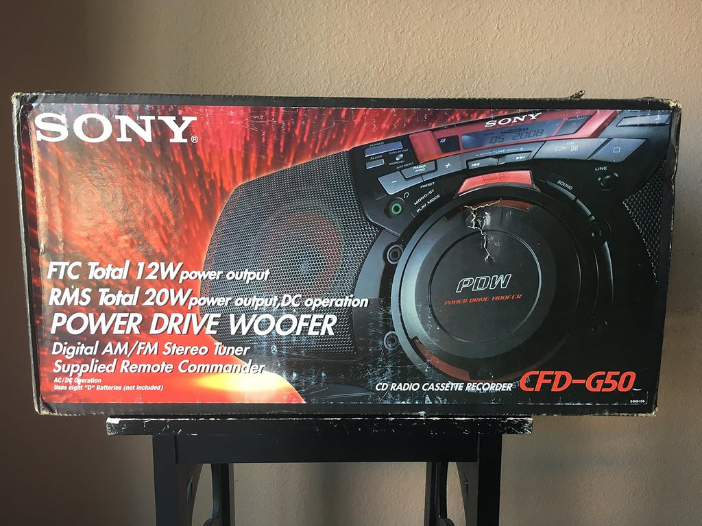 Portable AM/FM/CD Cassette Boombox H61232