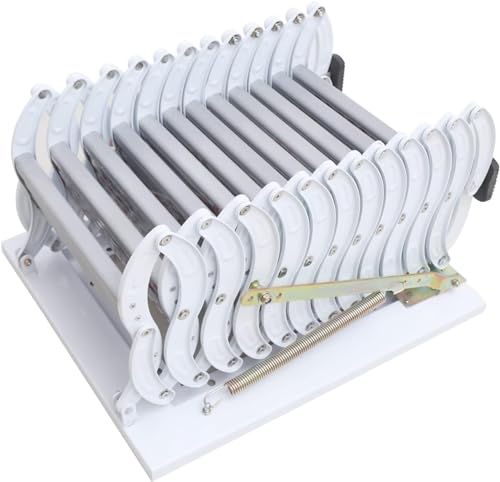 12 Steps Al-Mg Alloy Telescopic Attic Ladder Y81003