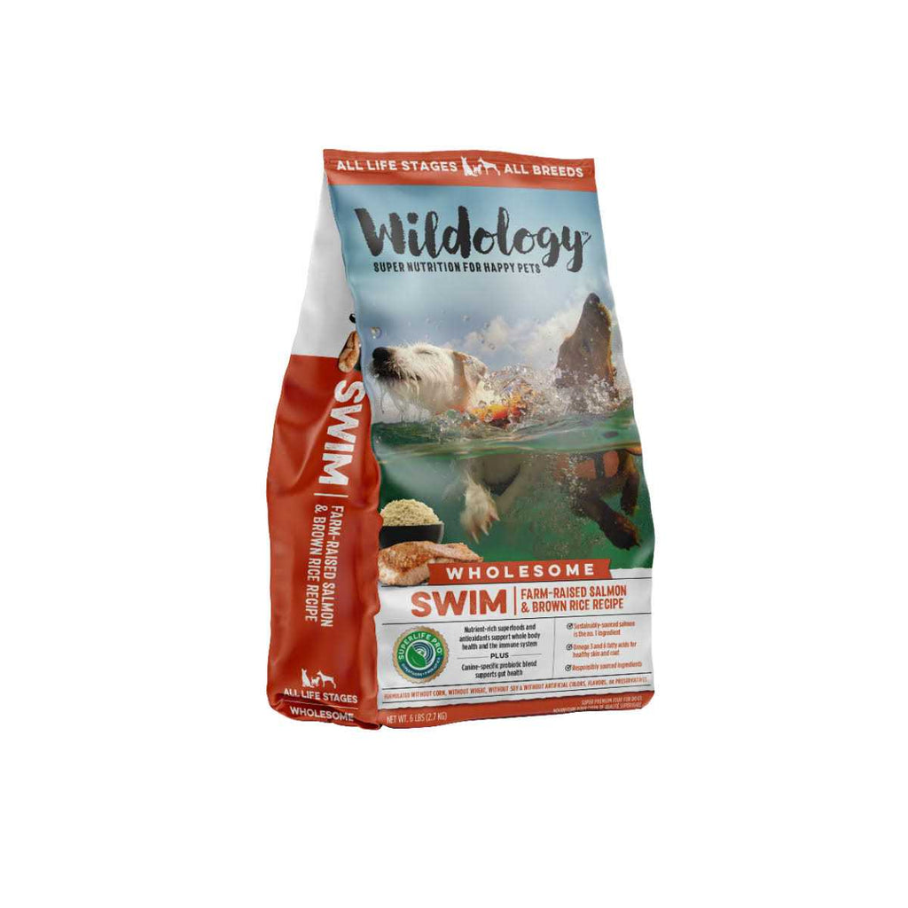 Farm-Raised Salmon & Brown Rice Recipe Dog Food T11044