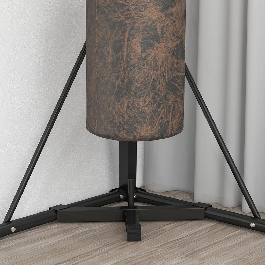 Height Adjustable Heavy Bag Stand with Weighted Base R387193