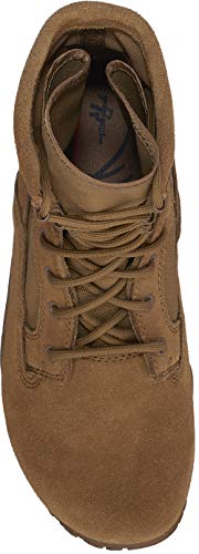 Coyote Brown Leather 8" Tactical Boots R206