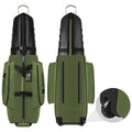 Golf Travel Bag with Tank Wheels and ABS Hard Shell D8277