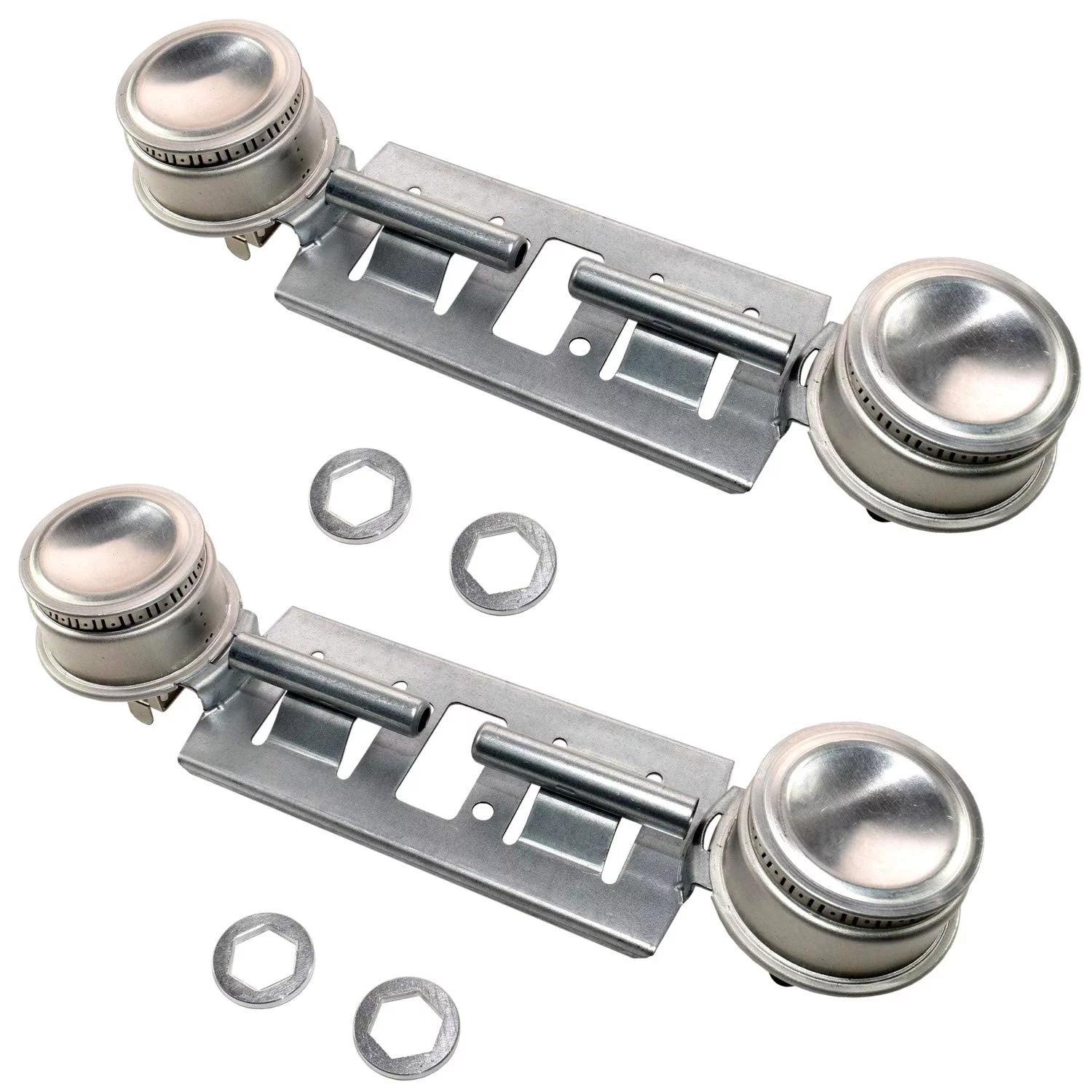2-Pack GAS Range Double Burner Assembly Kit S7382