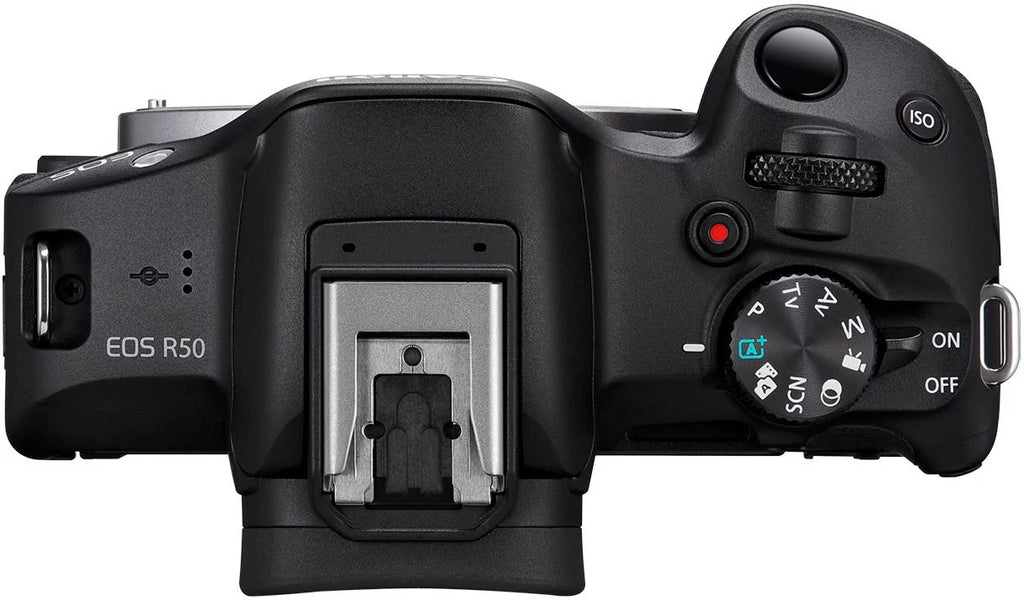 4K Video Mirrorless Camera with RF-S 18-45mm Lens and 20 Accessories G57667