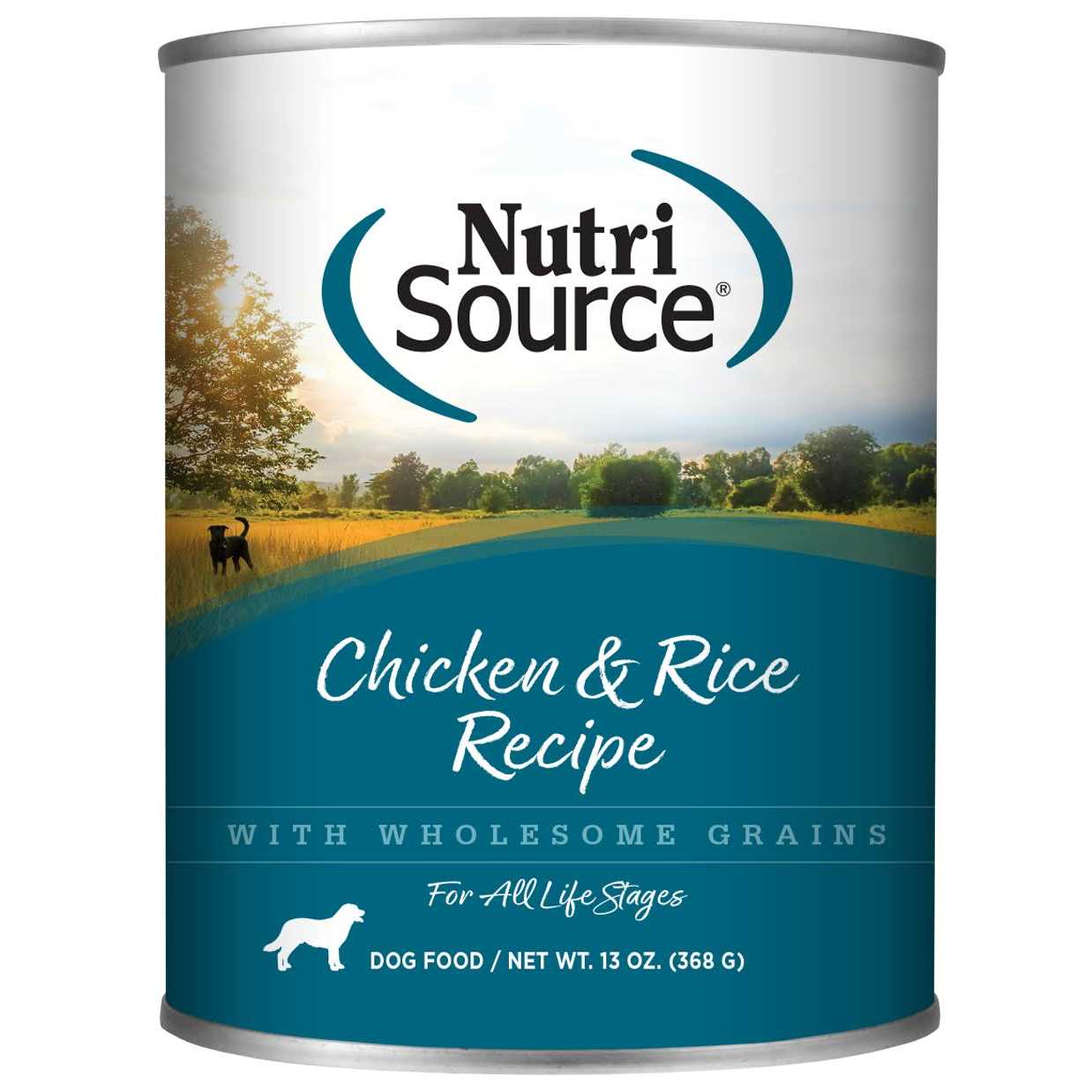Adult Chicken & Rice Canned Dog Food A819445