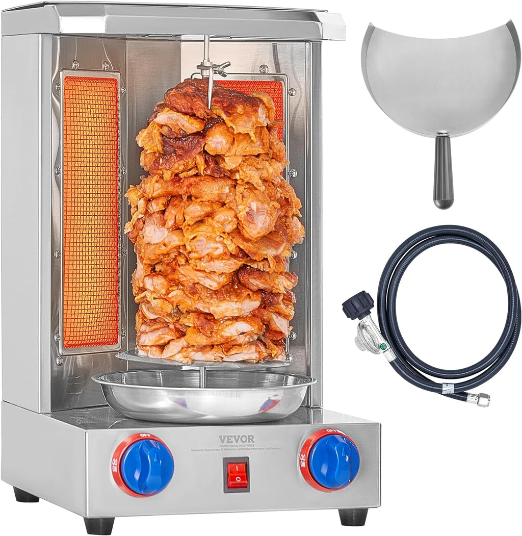 13 lbs Capacity Gas Vertical Broiler Shawarma Machine P5075