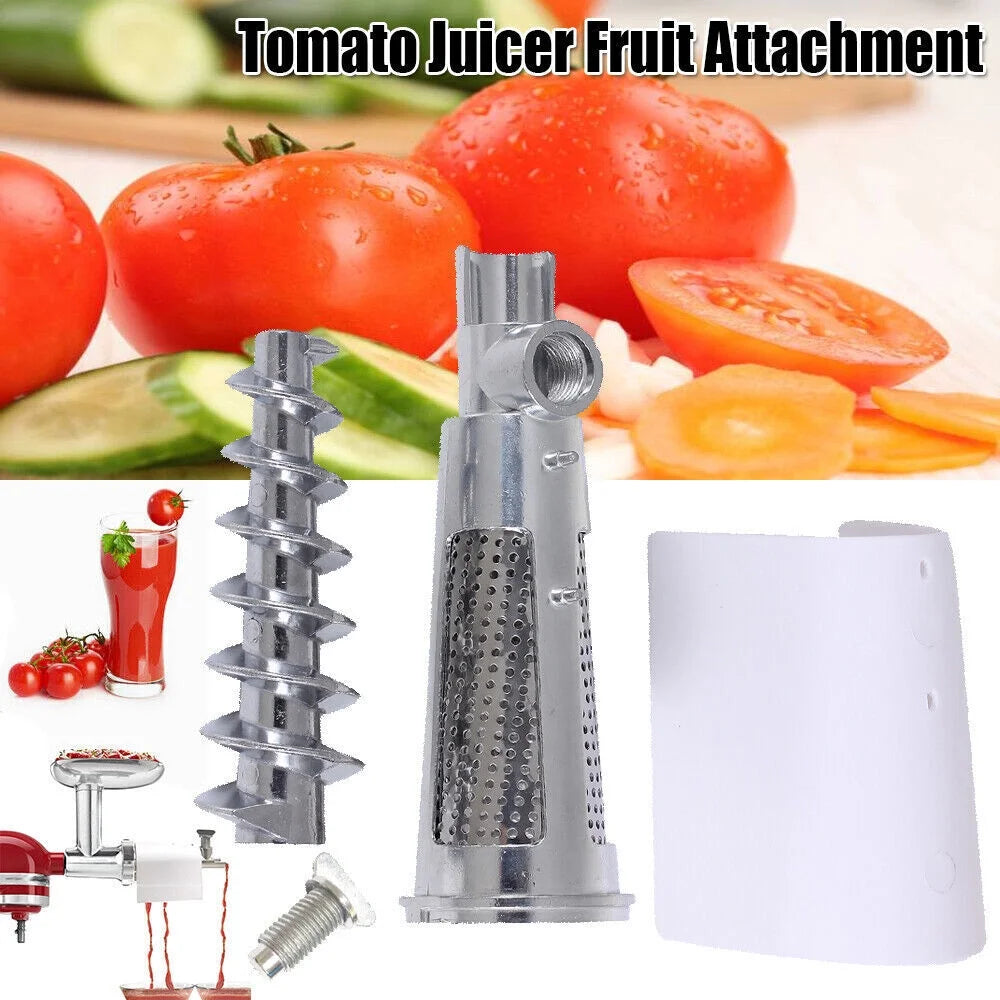 Fruit Strainer Tomato Juicer Attachment For KitchenAid Stand Mixer Q821