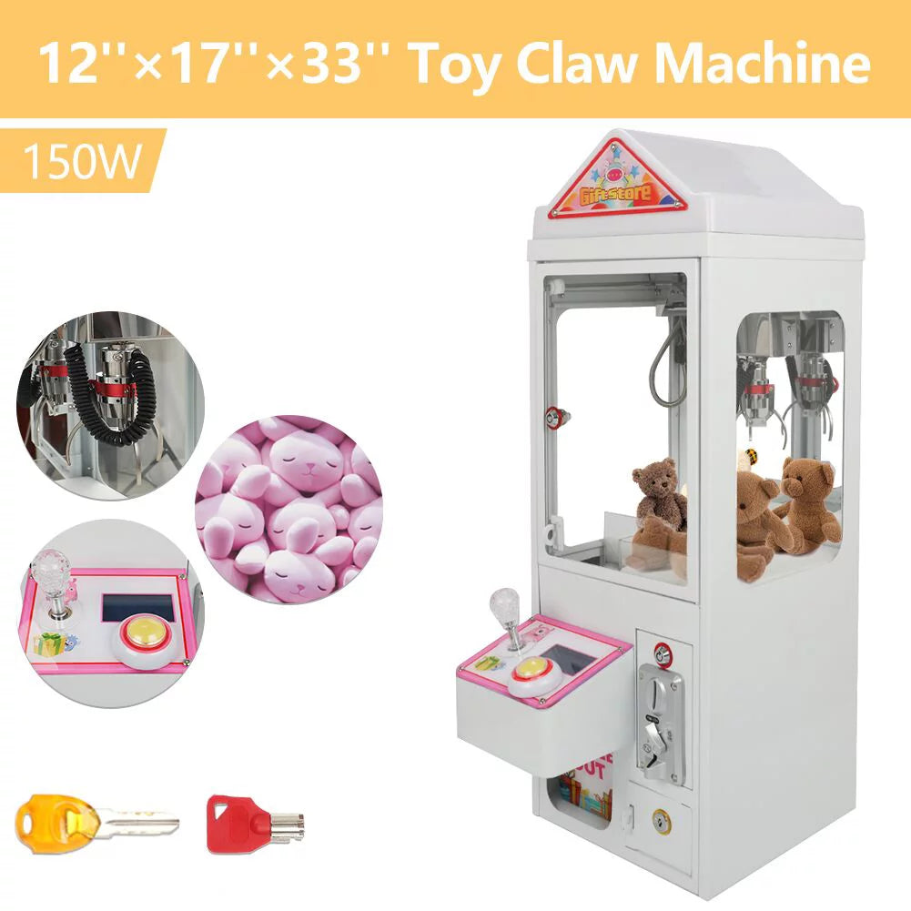 Mini Claw Crane Machine 110V Metal Case P1764