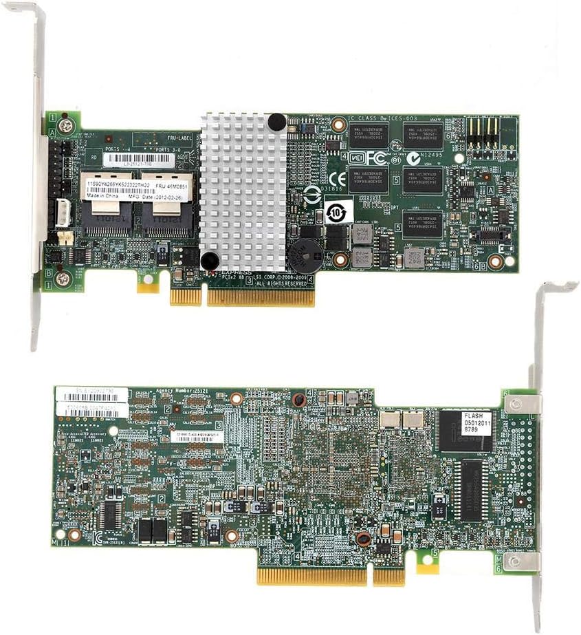 6 Gbps SAS/SATA RAID Controller Card Pack of 2 T689