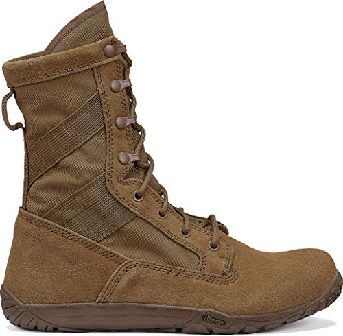 Coyote Brown Leather 8" Tactical Boots R206