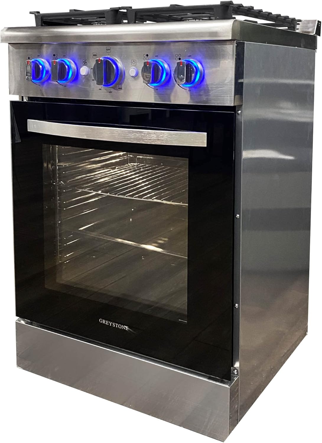 24 Inch Stainless Steel LP Gas RV Range and Cooktop Q193128
