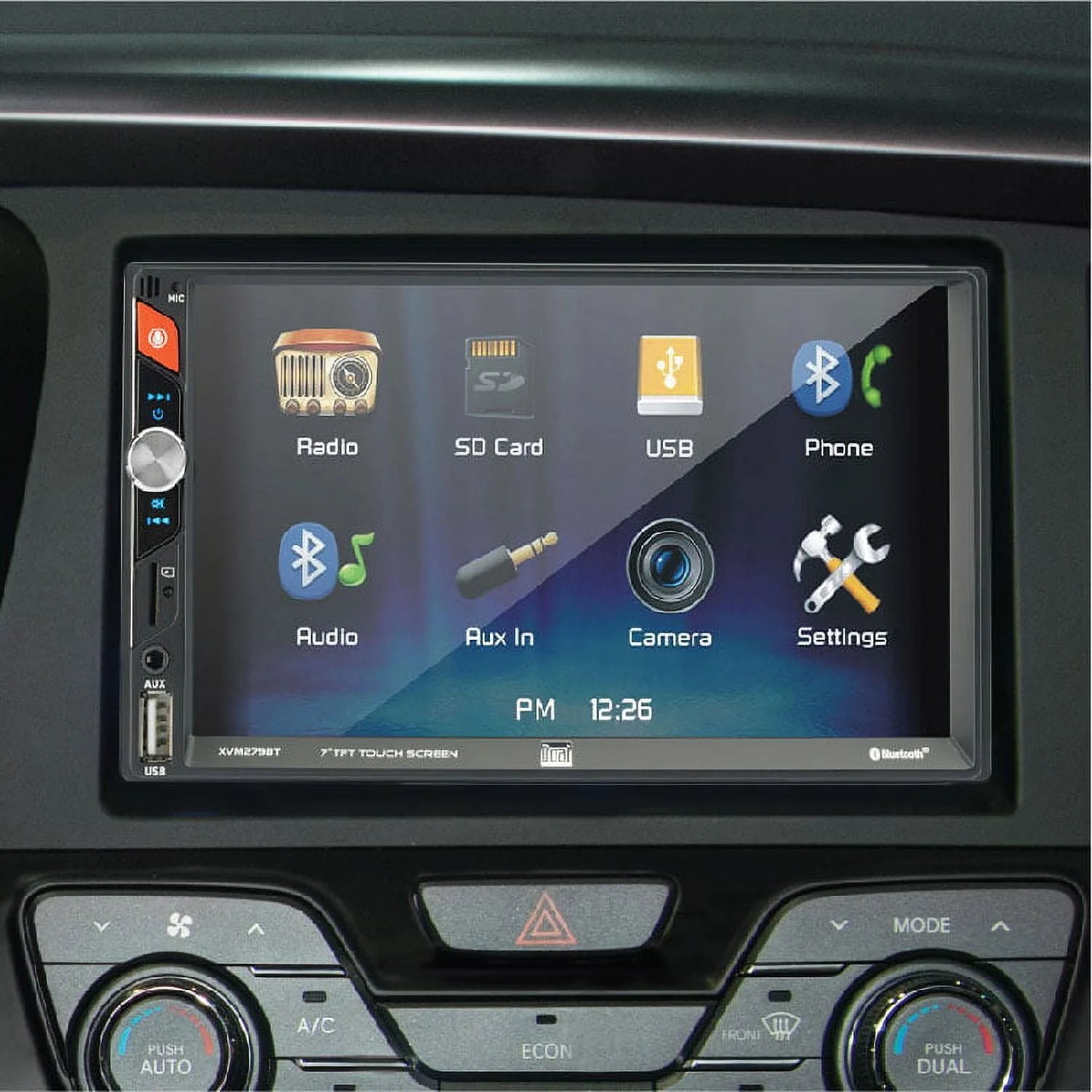 7 inch Double DIN Car Stereo with LED Touch Screen I7951
