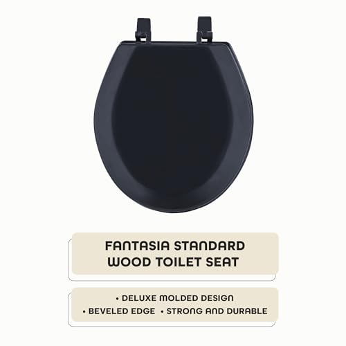 Standard Wood Toilet Seat, Tea Rose - 17 Inch K35718