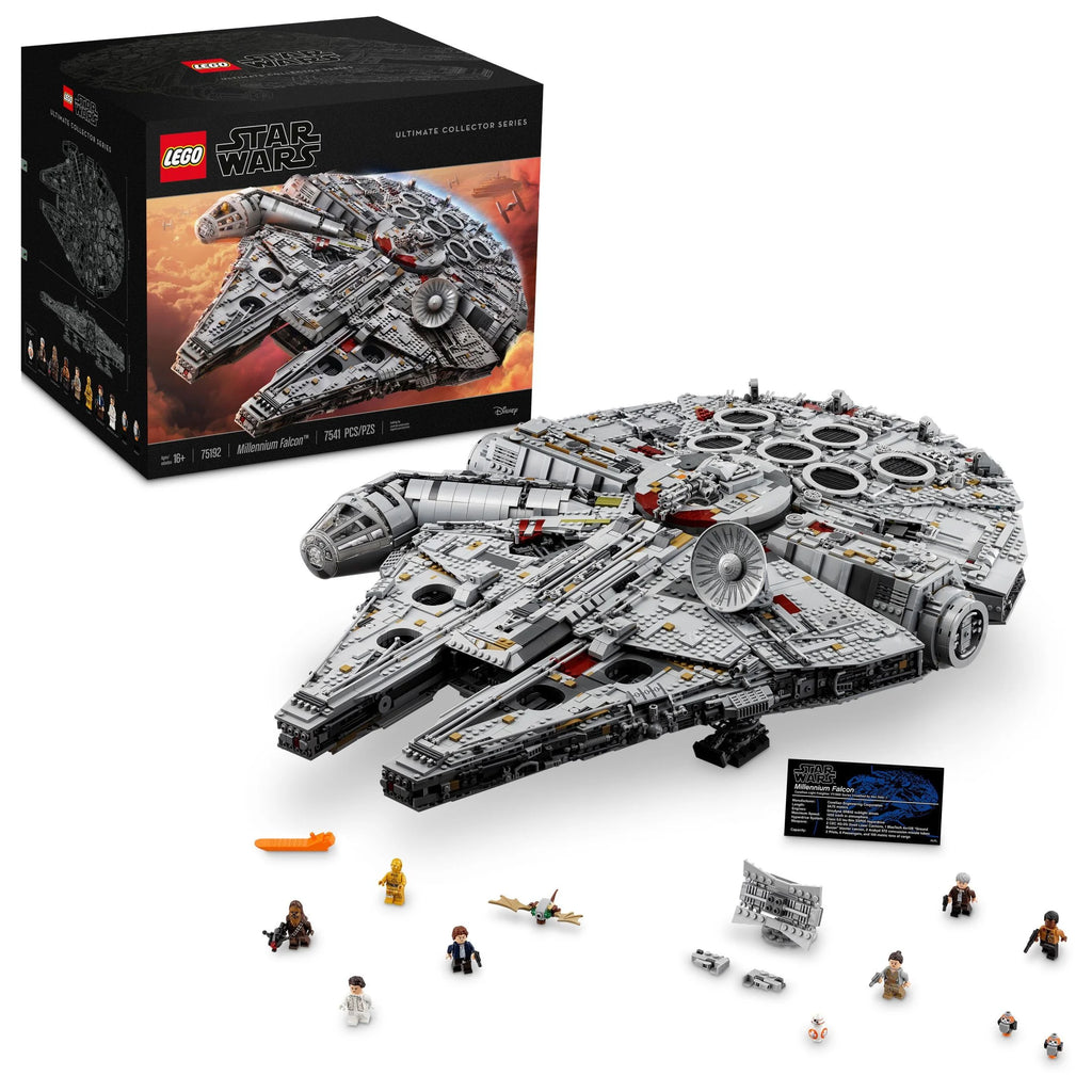 Ultimate Millennium Falcon Building Set and Starship Model Kit E15443
