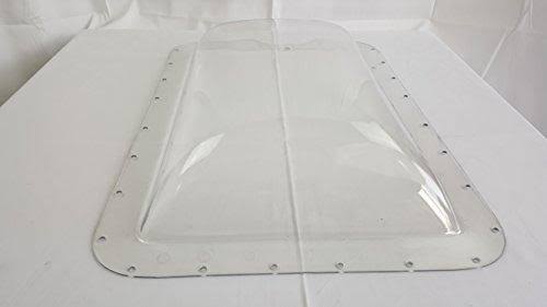 18 x 26 OD Clear Polycarbonate RV Skylight J813