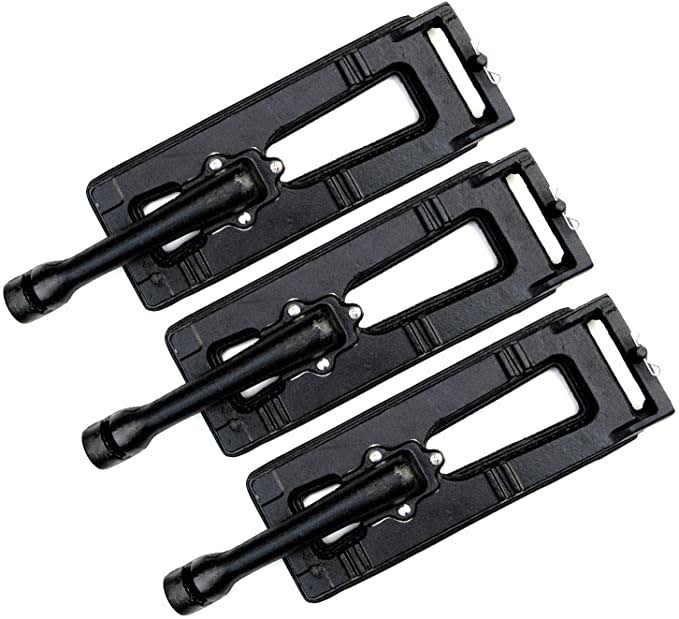 3-Pack Cast Iron Burner Replacement for Gas Grill W800