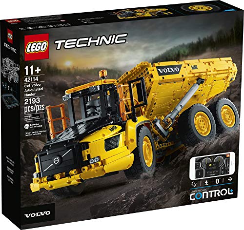 6x6 Volvo Articulated Hauler Building Kit (2,193 Pieces) P9314