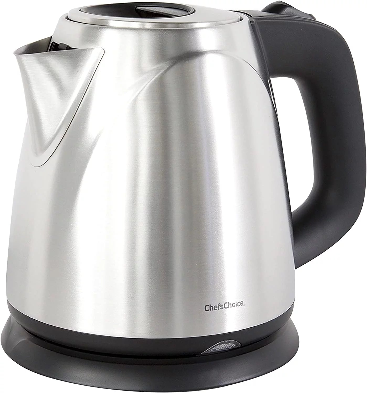 Cordless Compact Electric Kettle in Brushed Stainless Steel, 1-Liter, Silver X468516