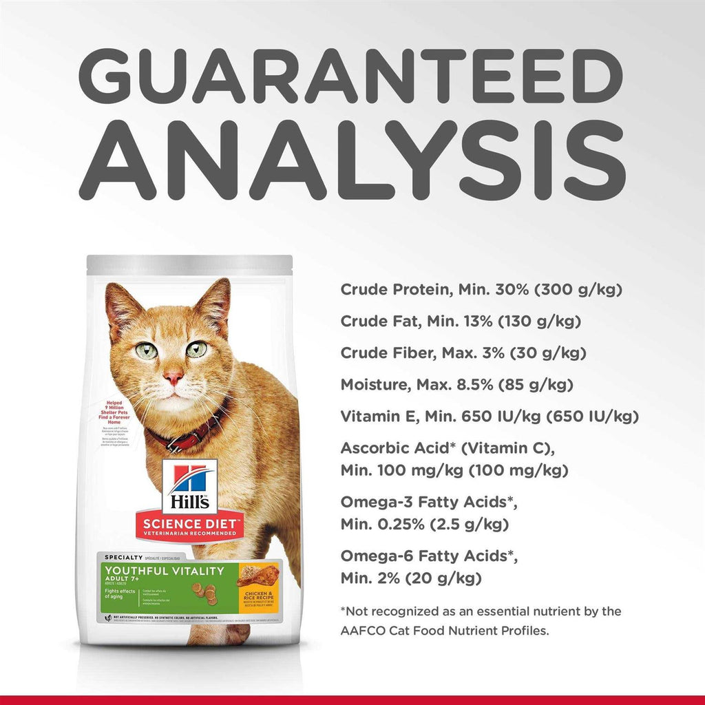Senior Vitality Dry Cat Food X130430