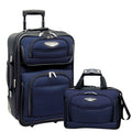 2-Piece Carry On Luggage Set - Navy L7916