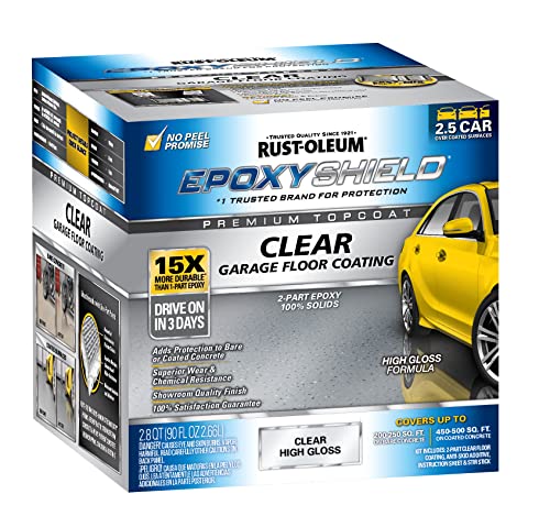 Gloss Gray Garage Floor Coating Kit G627
