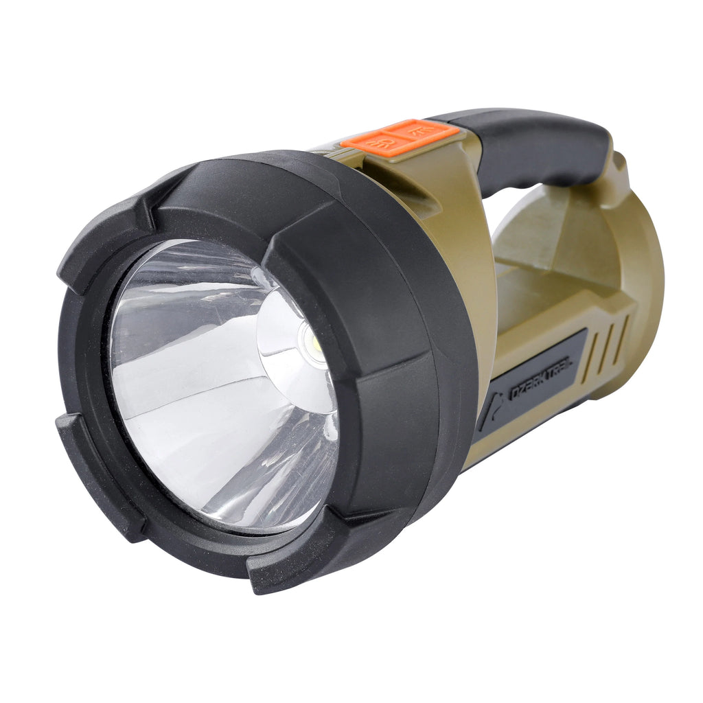 2000 Lumen Dual Source LED Rechargeable Spotlight with 5000 mAh Power Bank, Olive V540