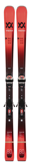 2021 Volkl Deacon 80 Skis with Lowride XL 13 FR Bindings - 182 J748236