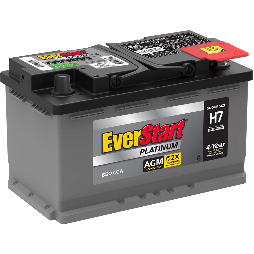 AGM Automotive Battery, Group Size H7 / LN4 / 94R 12 Volt, 800 CCA 140 RC B810565