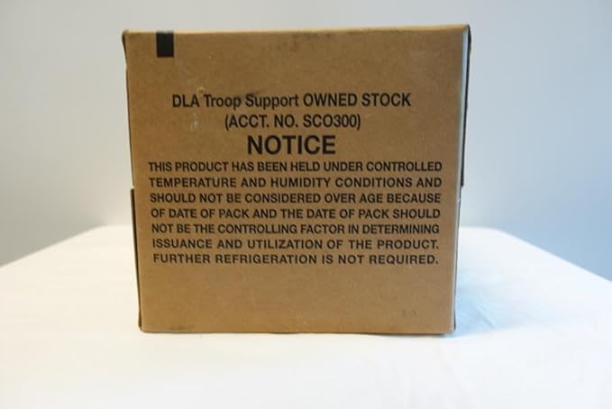 12 MRE Pack Full Meal Military MRE with Heater I92506