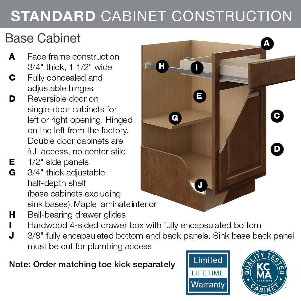 Satin White Base Cabinet U764