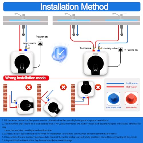 2.5 Gallons Under Sink Electric Water Heater M4848