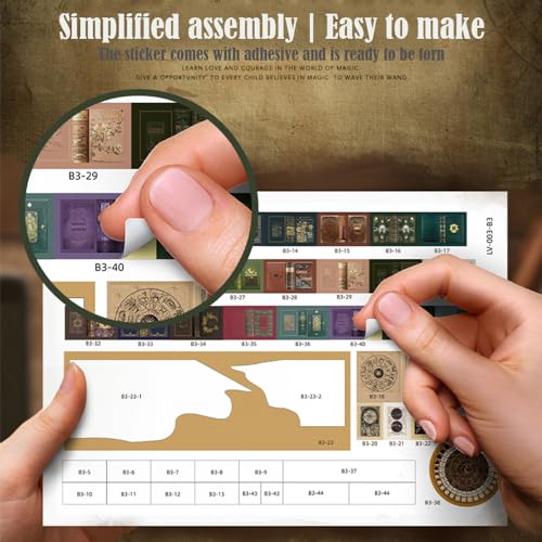 DIY Dollhouse Miniature Wooden Furniture Kit with Dust Proof Cover and Music Box H214975