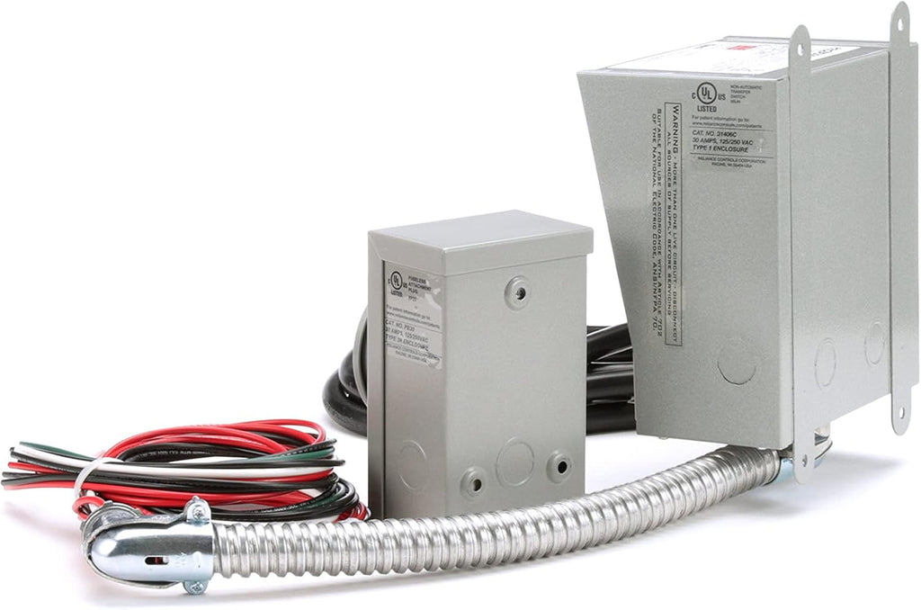 30 Amp 6-Circuit Transfer Switch Kit for Generators L43536
