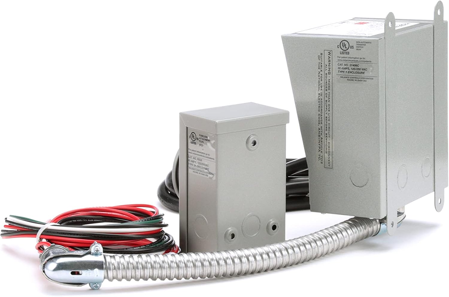 30 Amp 6-Circuit Transfer Switch Kit for Generators L43536