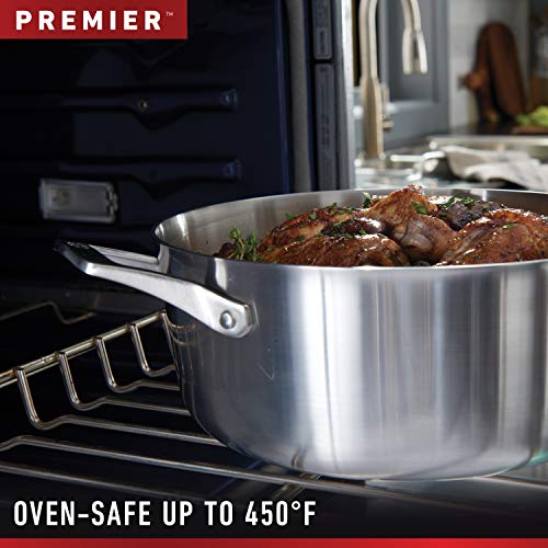 2.5-Quart Stainless Steel Saucepan with Cover Q9890