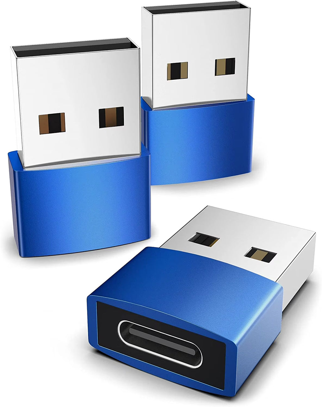 USB C Female to USB A Male Adapter 3 Pack L4664