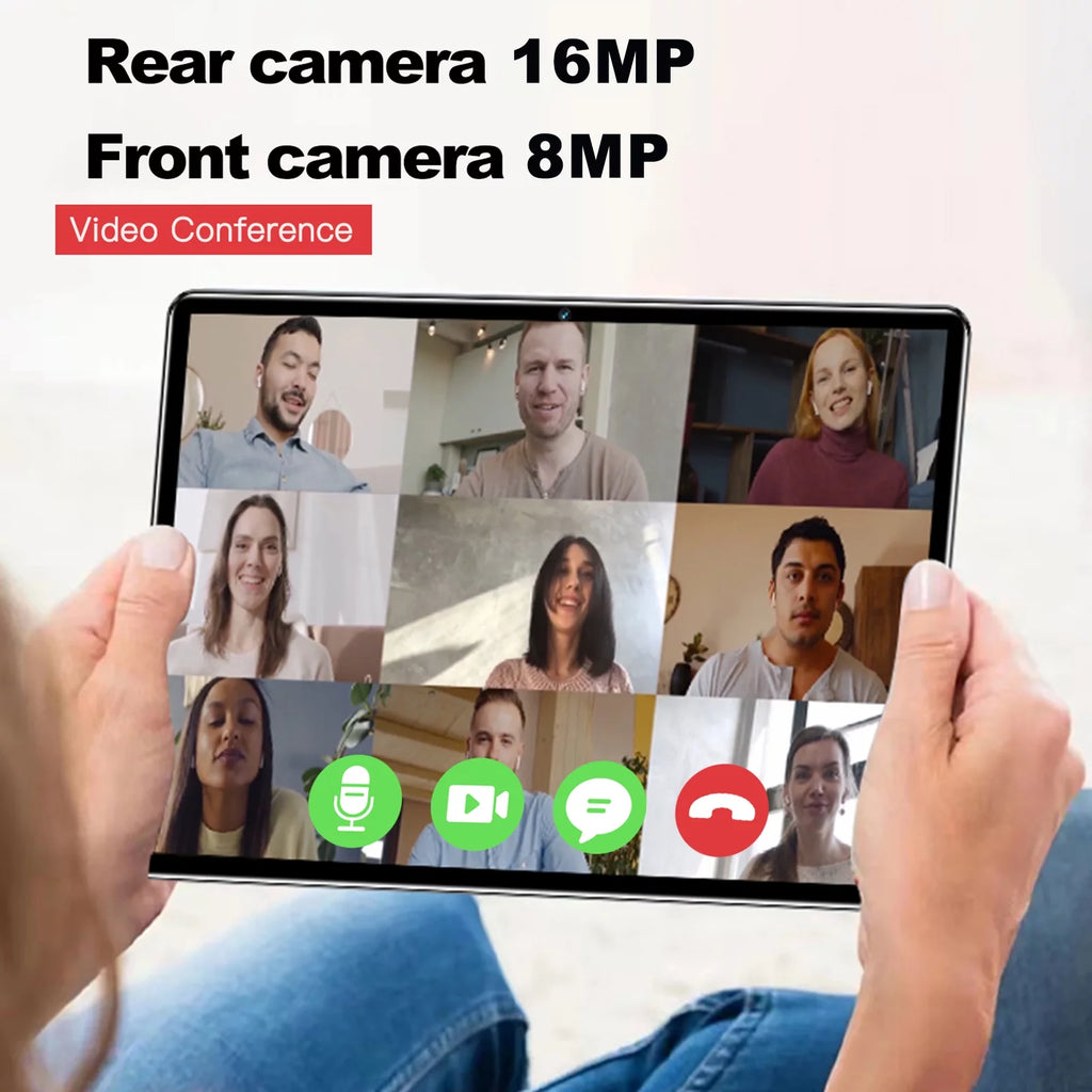 10.1 inch Tablet with 8GB+256GB Storage U823301