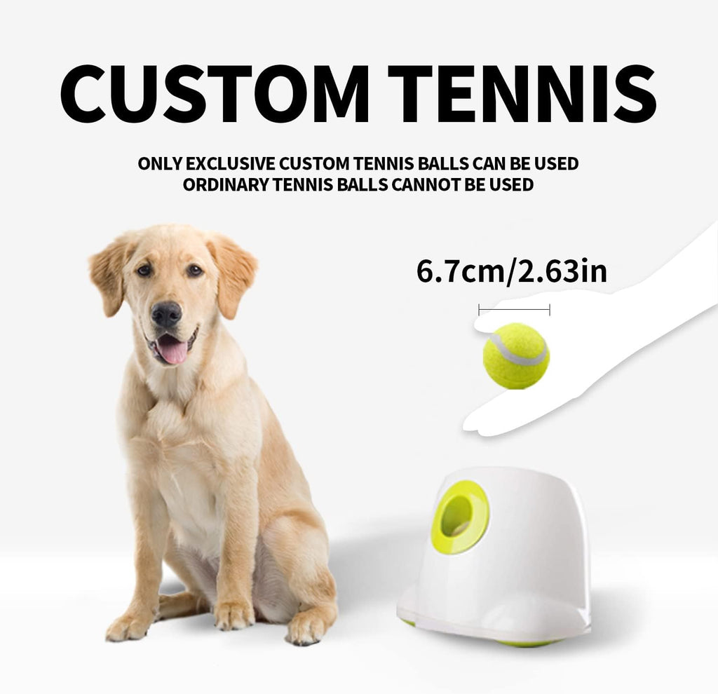 9pcs Tennis Balls Dog Ball Launcher P129910