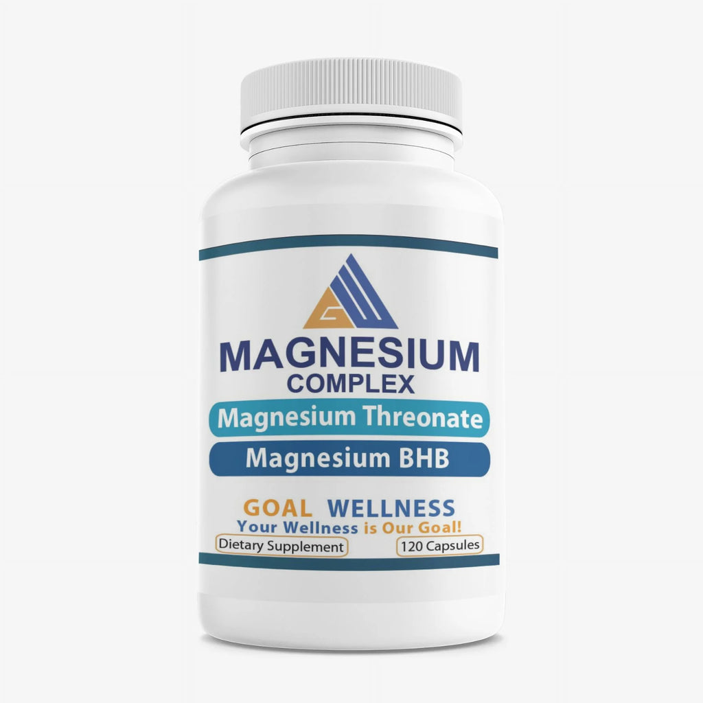 Magnesium Threonate 1000Mg & Magnesium BHB 2000Mg - 120 Capsules K92527