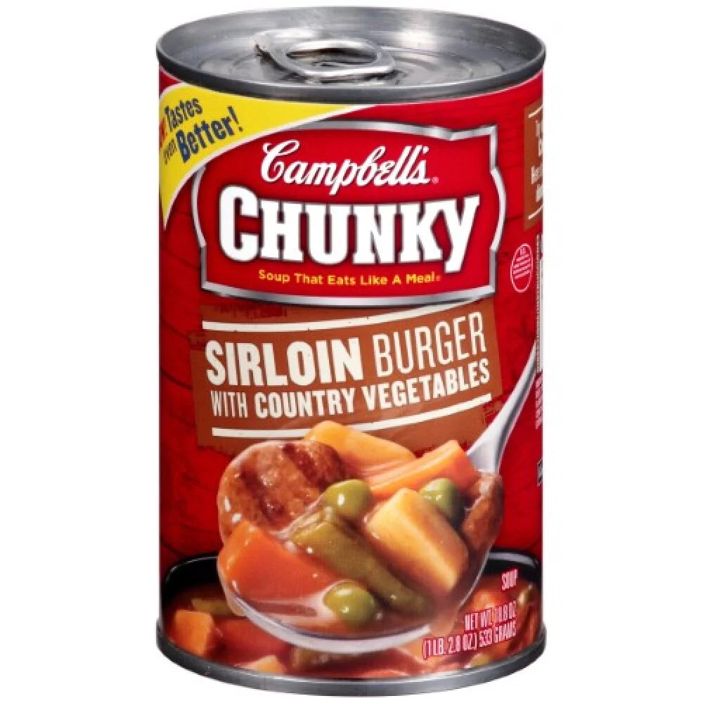 Sirloin Burger with Country Vegetables Soup (Pack of 32) O315156
