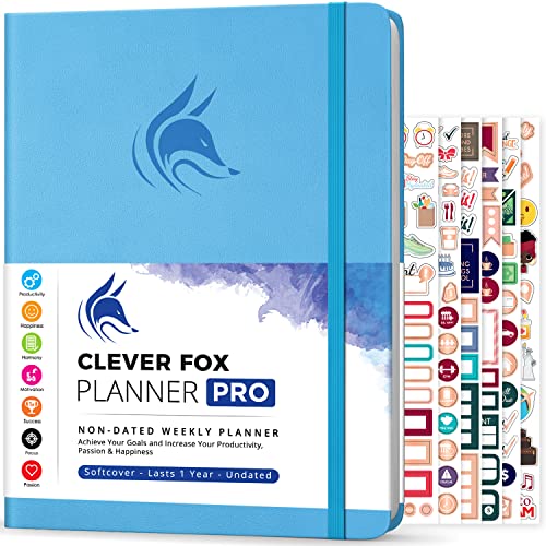 Black Weekly & Monthly Life Planner 8.5x11″ X89494