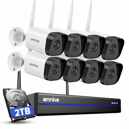 16CH 4K Security NVR with 4Pcs 3MP Outdoor Cameras R257