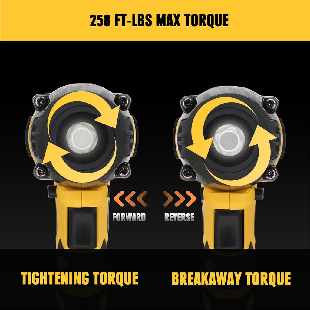 Cordless Brushless 1/2 Impact Wrench Q938042