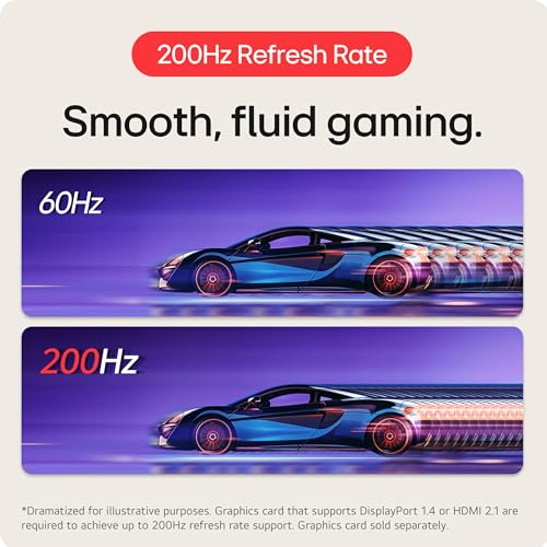 45-Inch Curved Gaming Monitor 32:9 QHD 200Hz 1ms UltraWide Display S767133