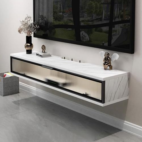 Wall Mounted TV Cabinet Floating Shelf Media Console Storage Shelf A3762