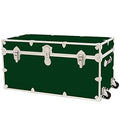 Purple Leather Embossed Vinyl Trunk with Removable Wheels 36"x18"x18" B36989