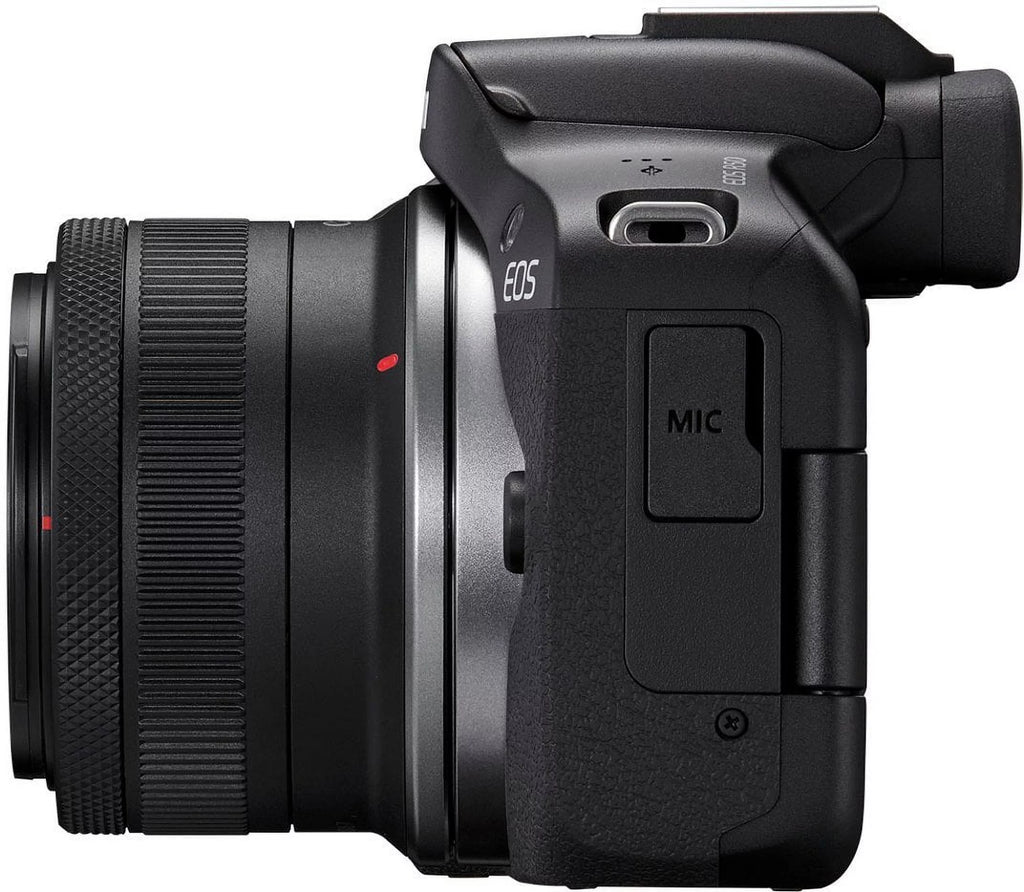 4K Video Mirrorless Camera with RF-S 18-45mm Lens and 20 Accessories G57667