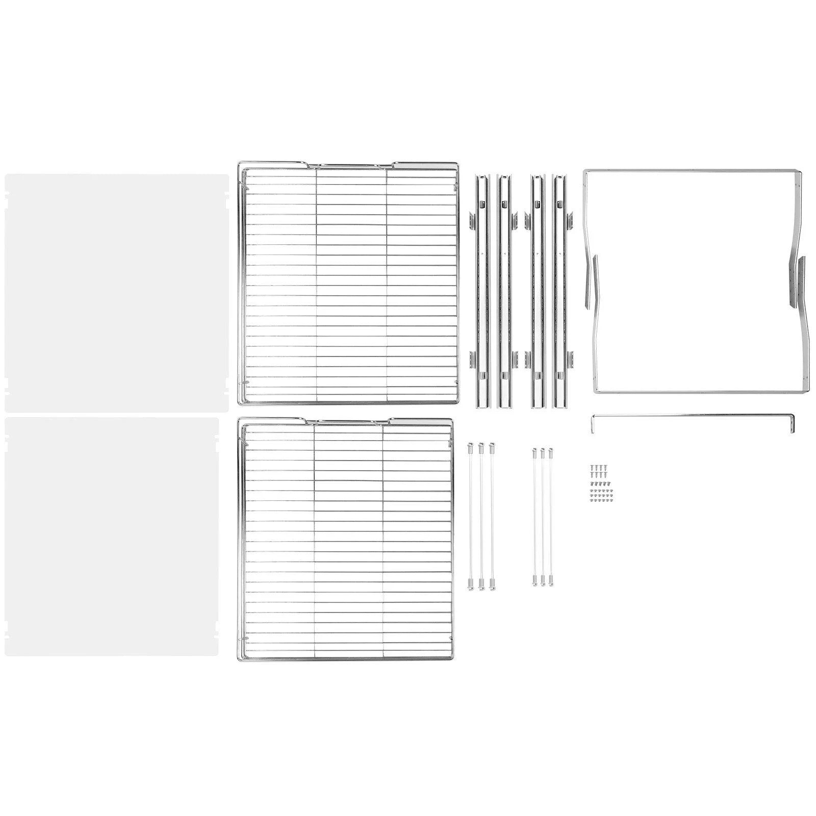 Chrome-Plated Steel Pull Out Cabinet Organizer O309017