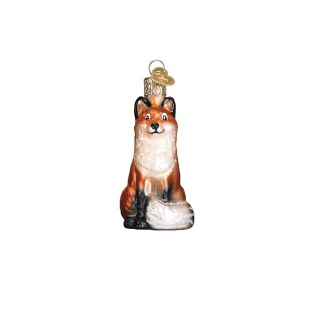 Mini Woodland Animal Set Glass Blown Ornament V995