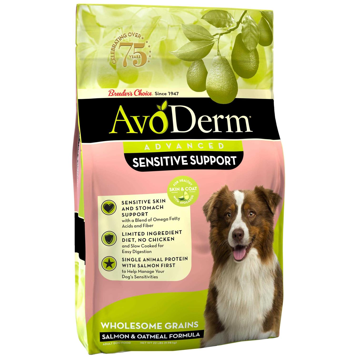 Salmon & Oatmeal Formula Dry Dog Food J4103